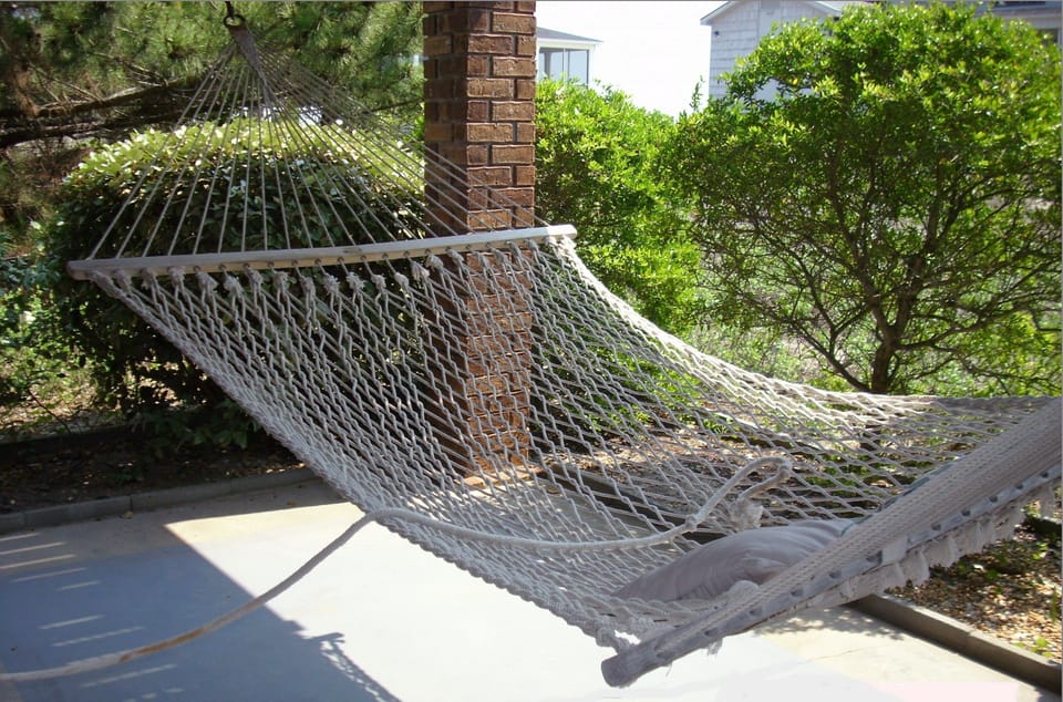 Relax in the Pawley's Island Hammock