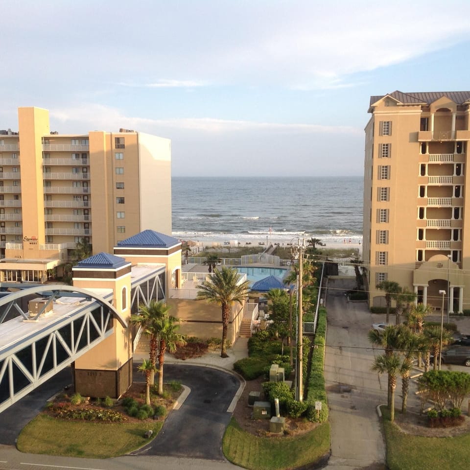 Gulf front view from balcony