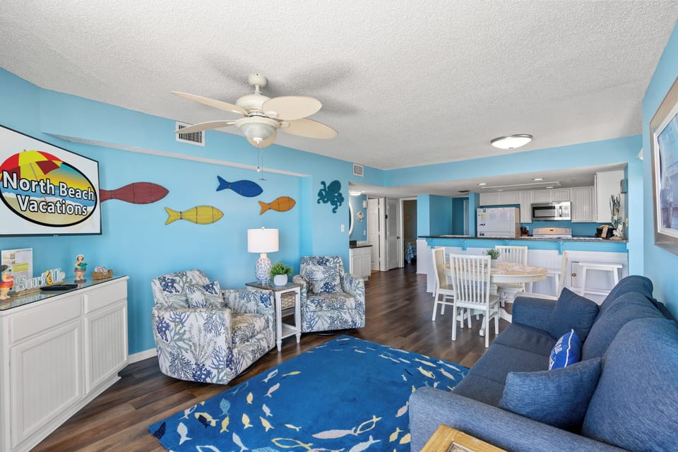 Oceanfront Living Room