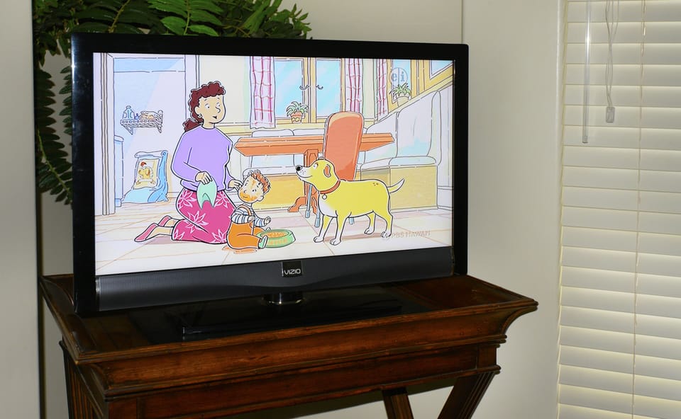 Second TV in the bedroom