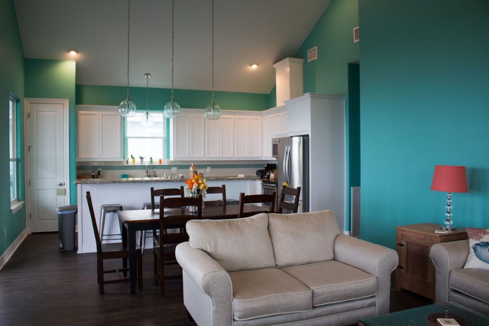 Open floor plan is designed  for entertaining!