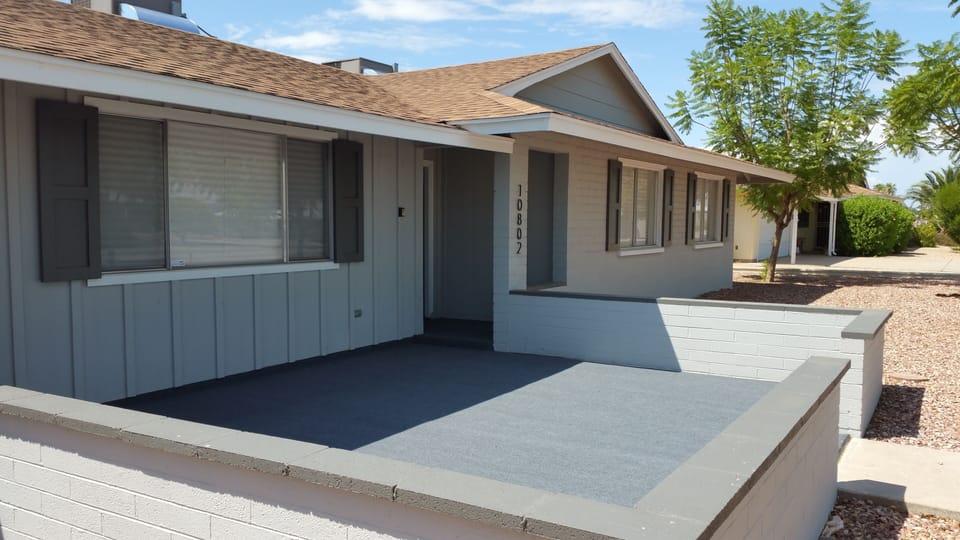 Front patio