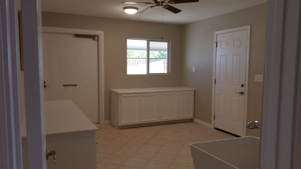 indoor laundry room