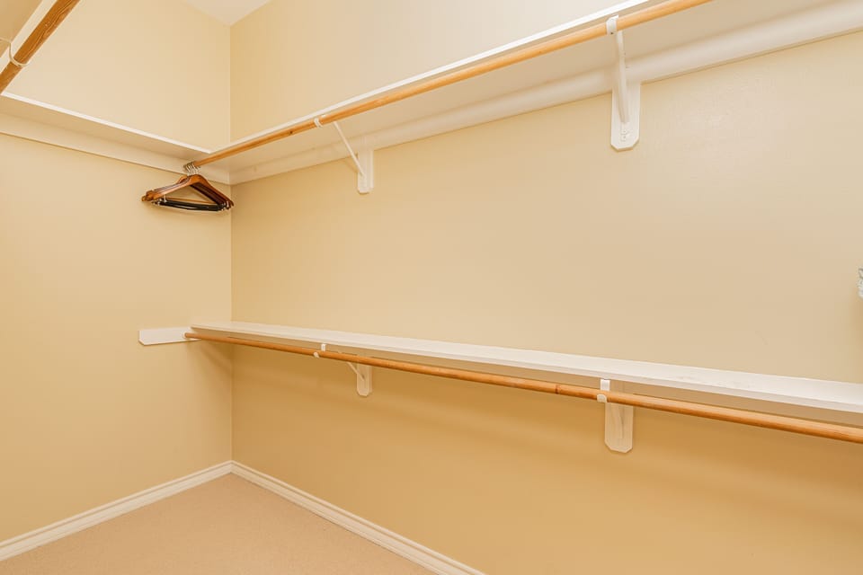 Upstairs Master Bathroom Closet