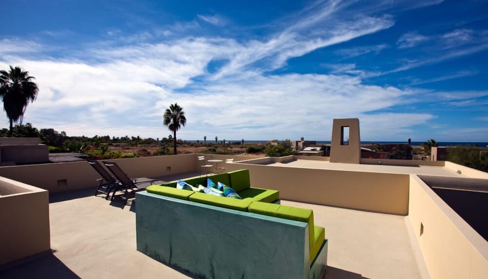 roof deck looking west
