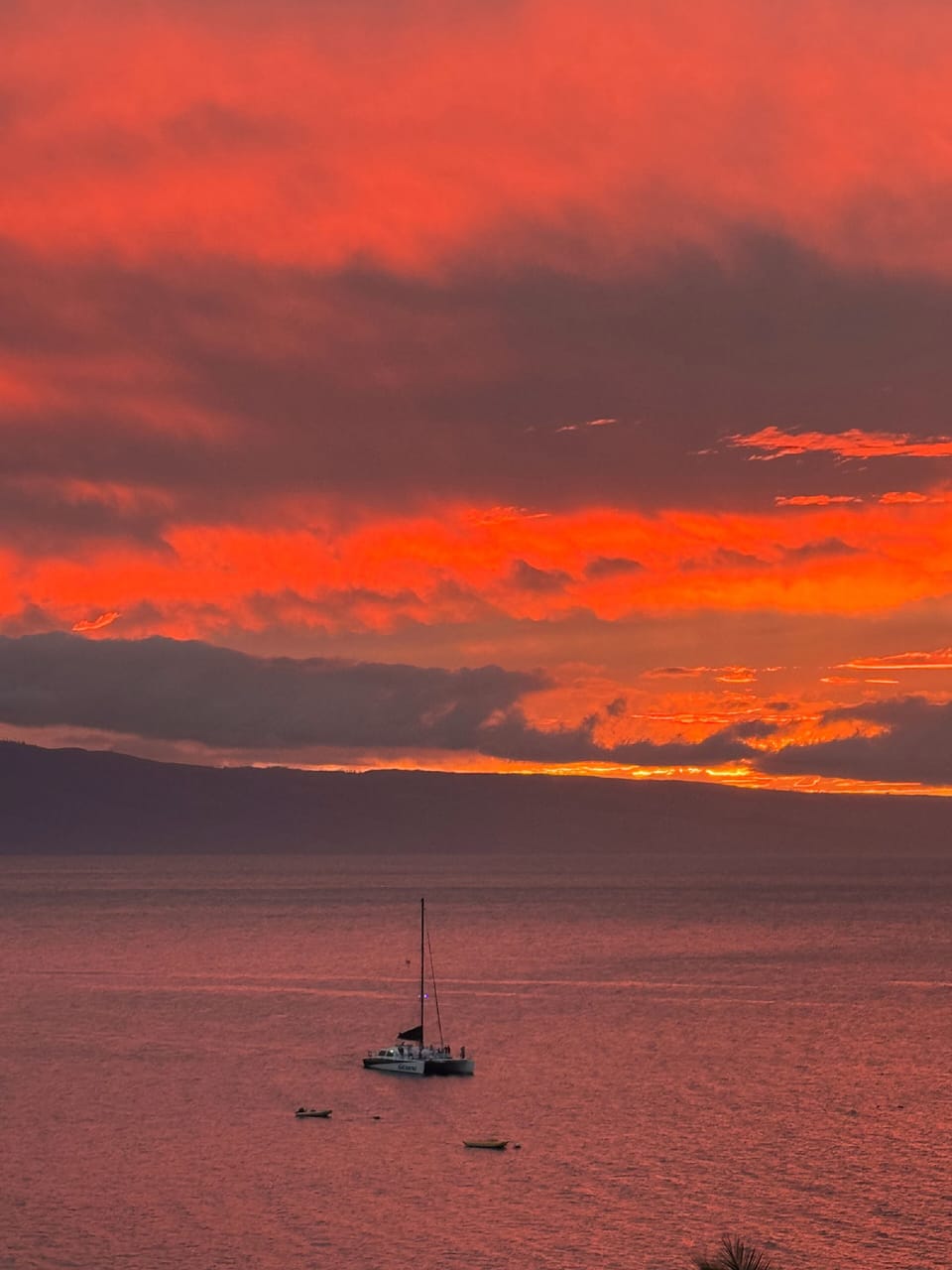 Sunset View from Whaler 1063 (by Michele and Jeff)