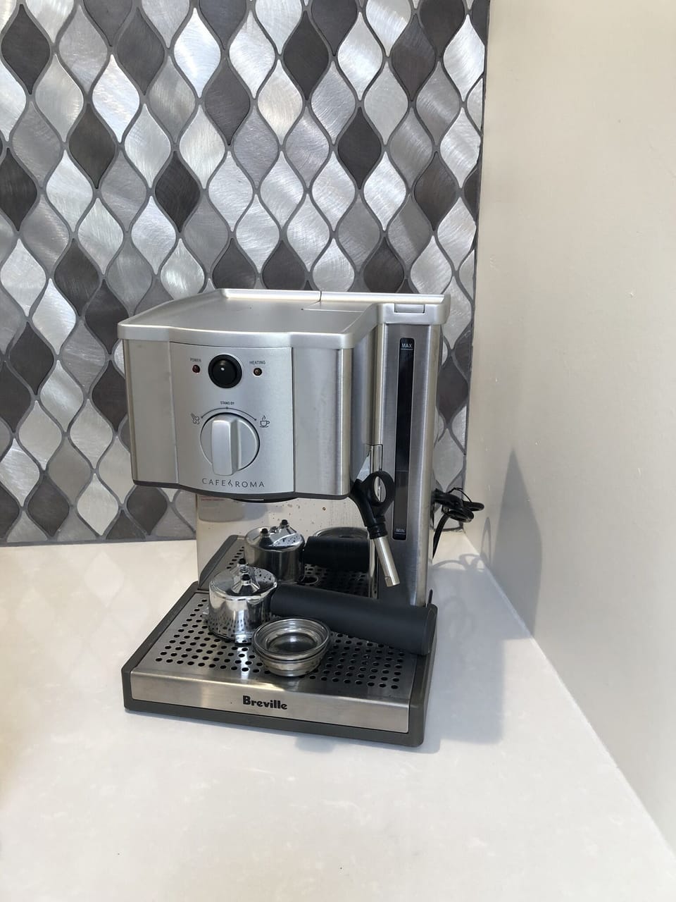 Espresso machine with instructions!