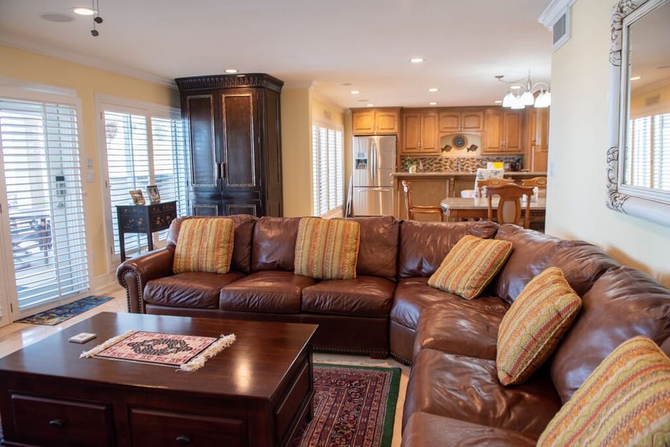 downstairs living area