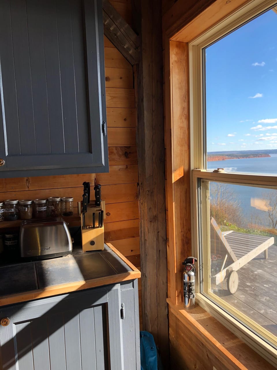View from the kitchen 