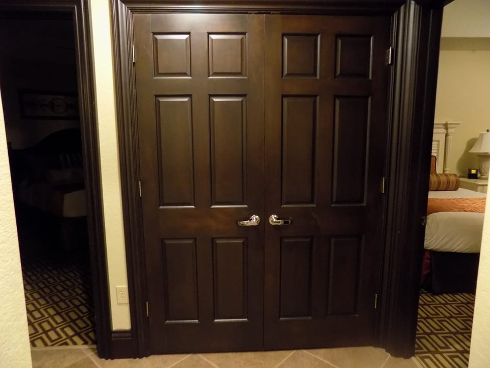 washer & dryer behind these doors