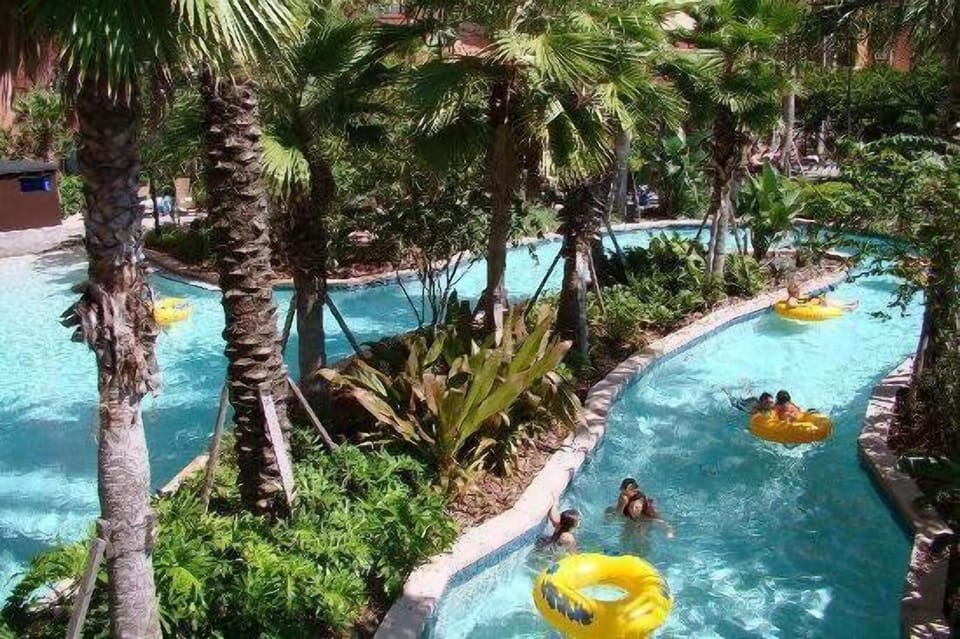 One of the 2 lazy rivers.