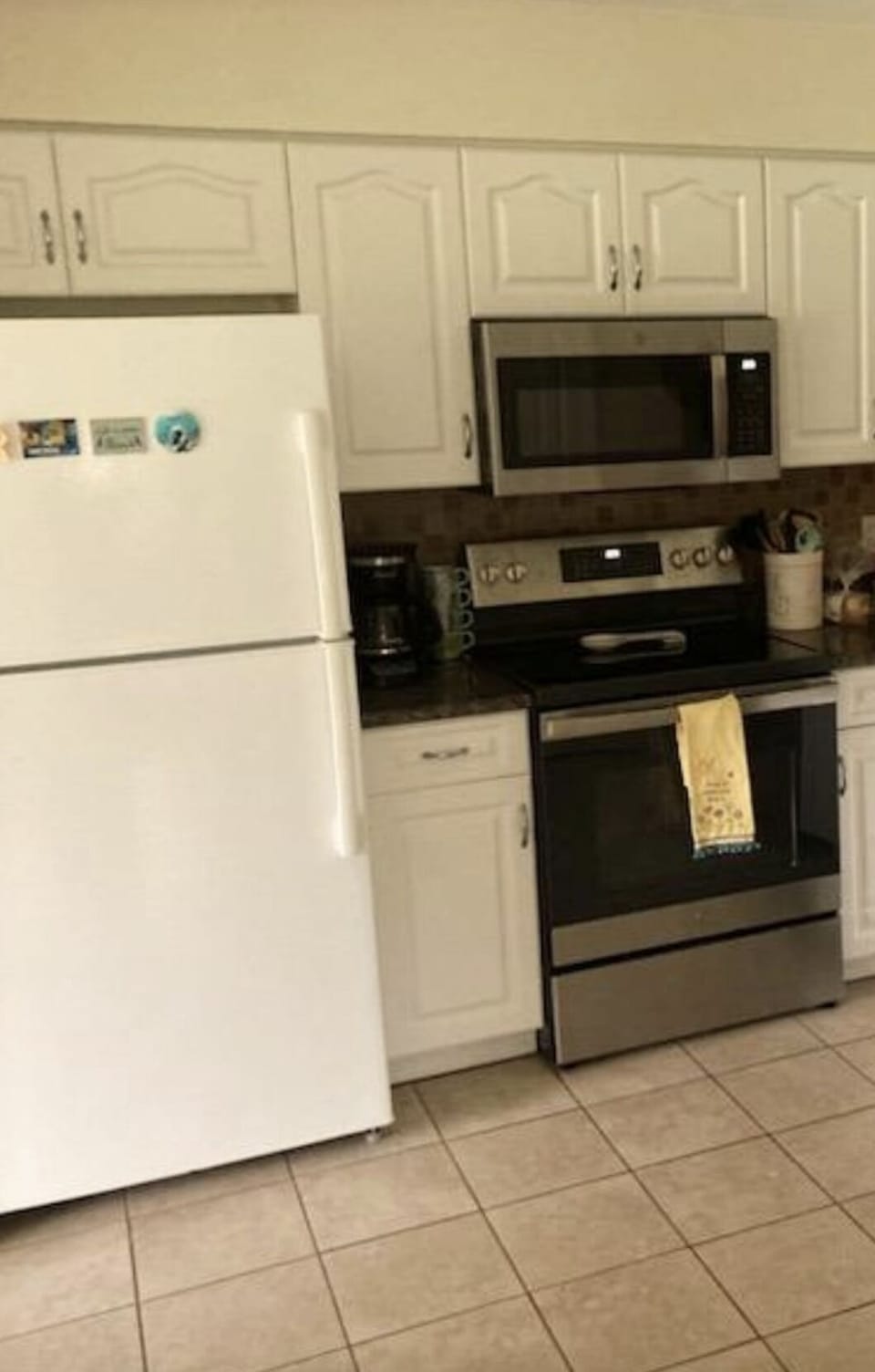 Kitchen -fridge and stove