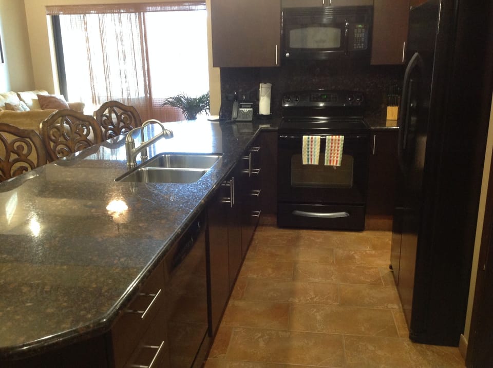 Plenty of room for home cooked meals.