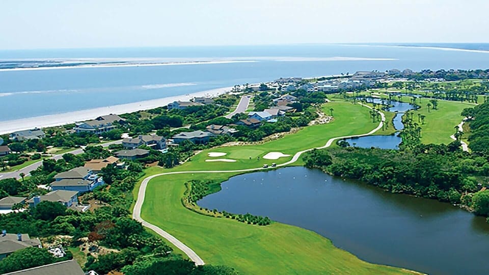 One of two award winning Seabrook Golf Courses