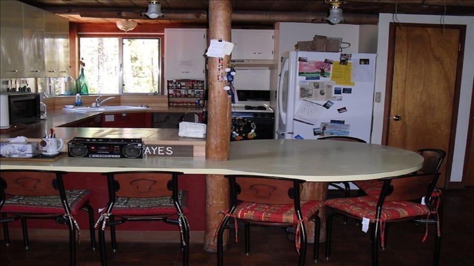 View of kitchen.