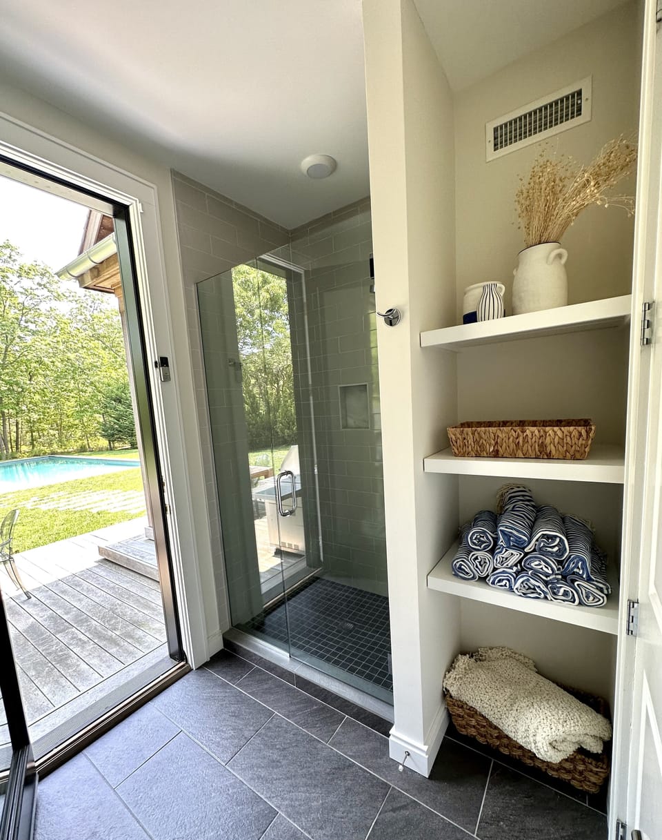 Pool bathroom
