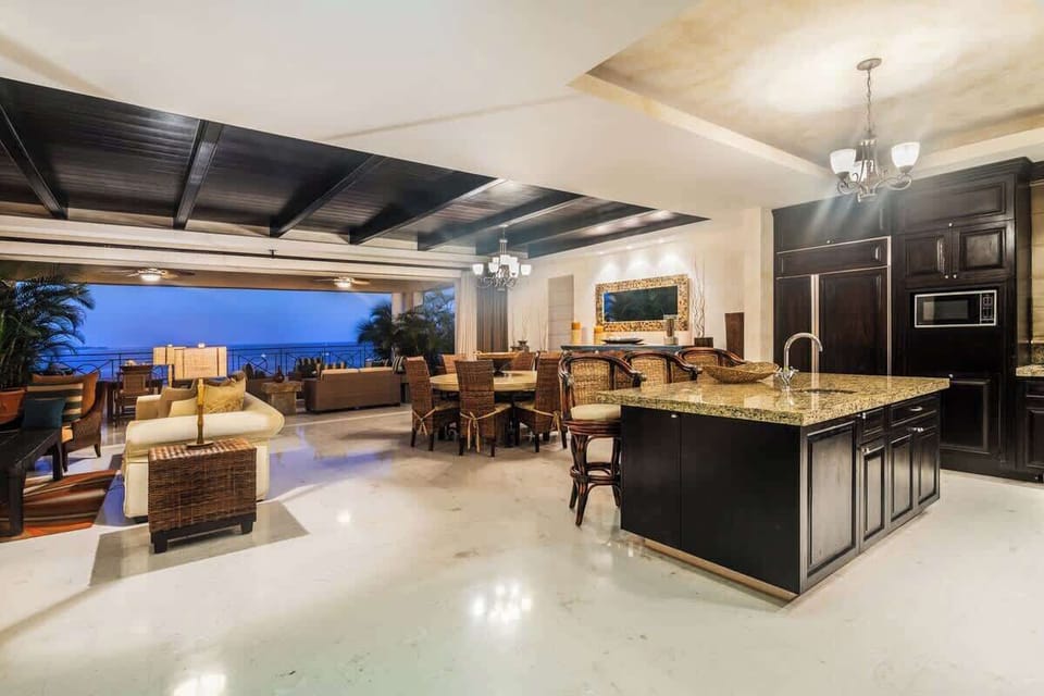 Spacious kitchen designed for convenience and entertaining