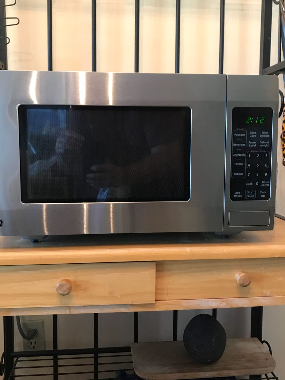 Microwave with plenty of space!