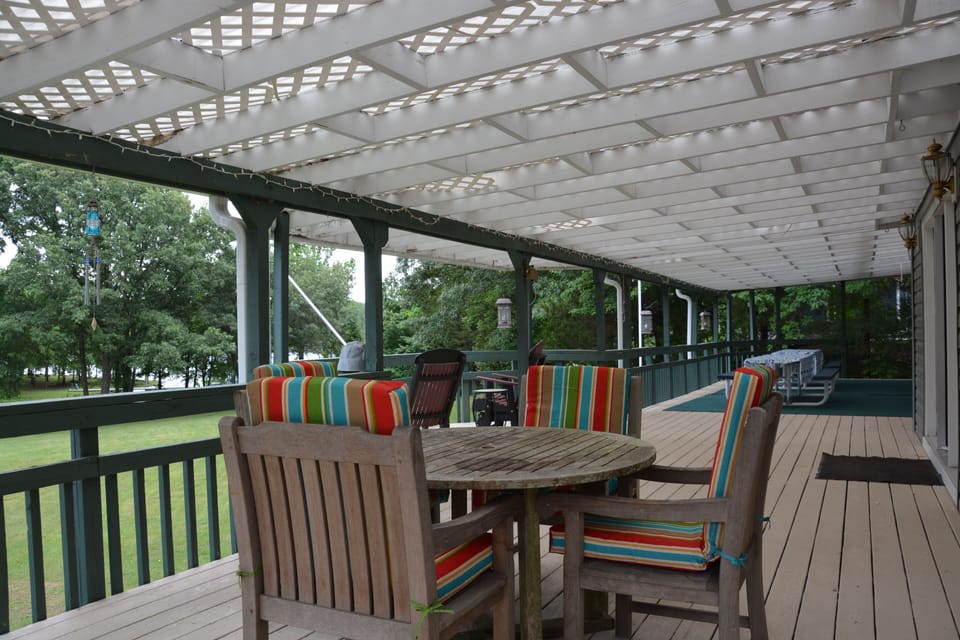 Enjoy a Private Dinner Overlooking a Gorgeous View of the Lake