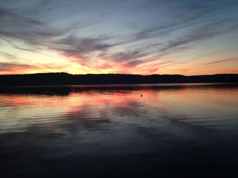 Typical Lime Lake Sunset!