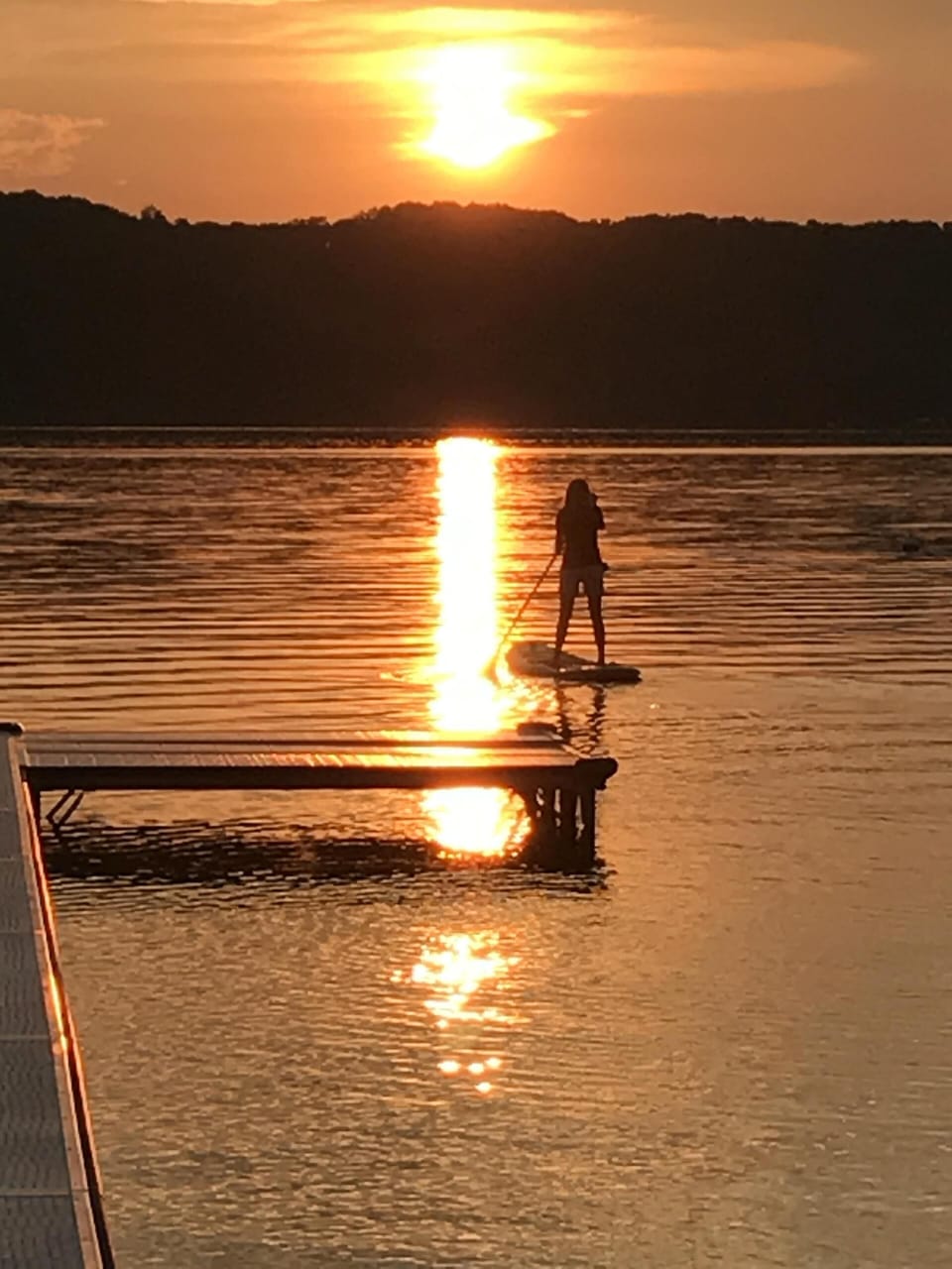 Amazing sunsets on 100 feet of Lime Lake