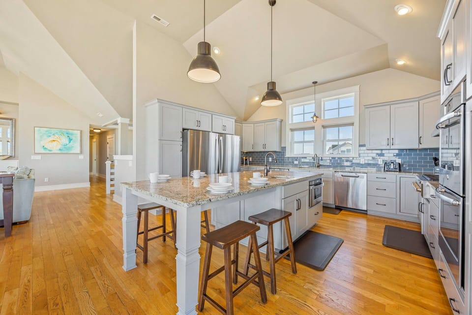 Surf or Sound Realty - 866 - Wa-Hoo Hatteras - Kitchen -1