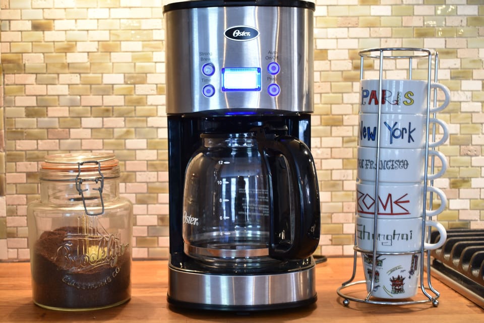 But first...coffee.