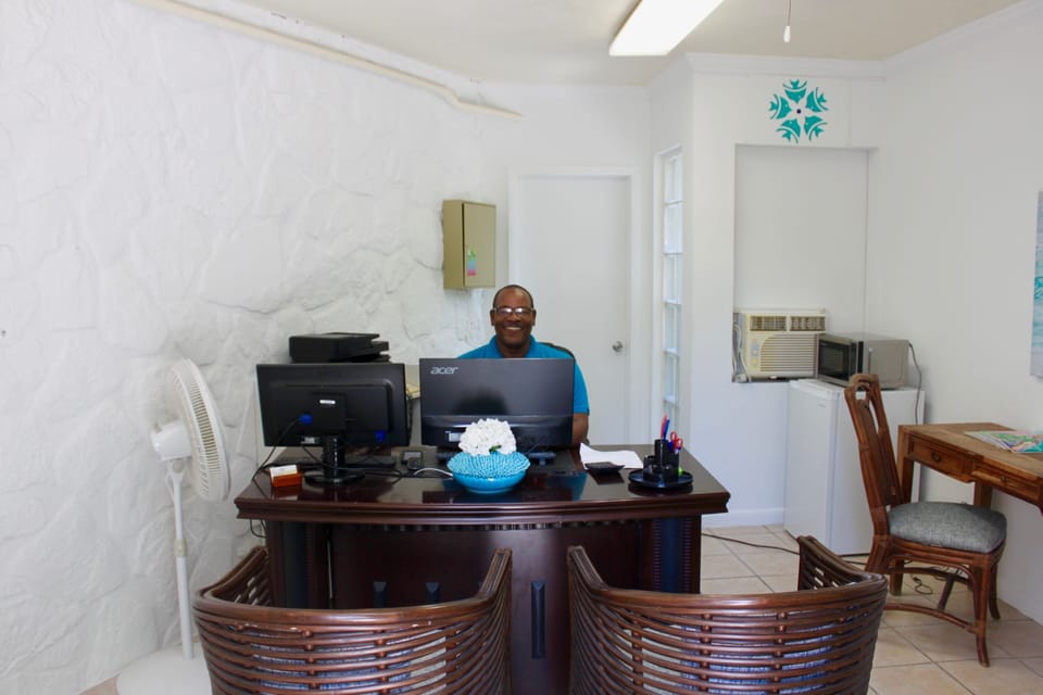 Verne Goodridge our onsite Manager at Coral Gardens
