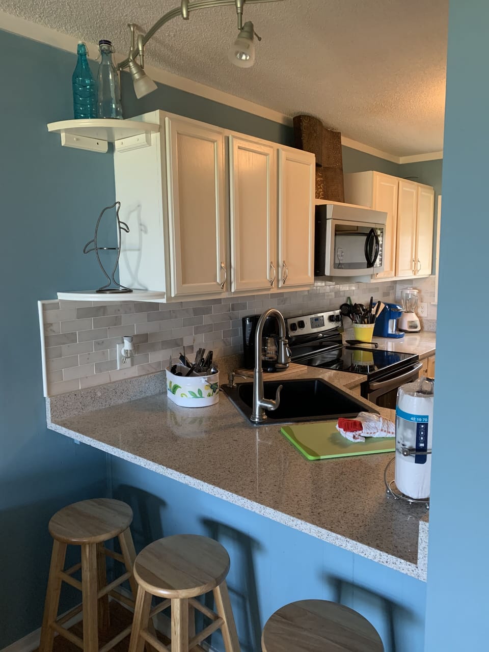 Newly renovated kitchen