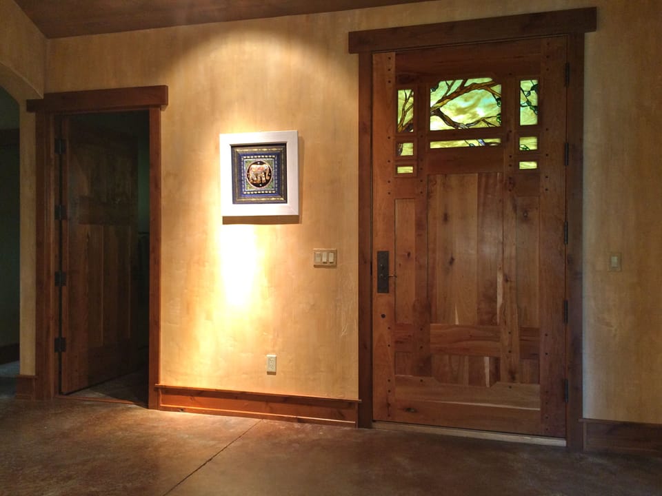 Front door and foyer.