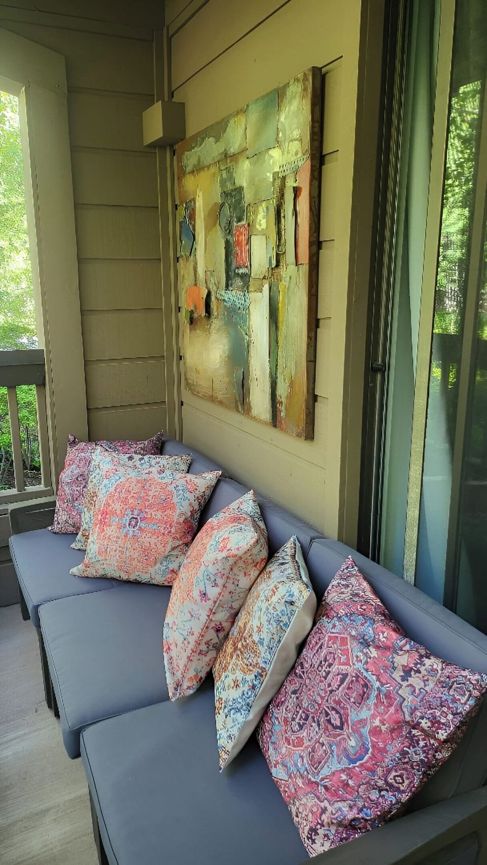 2nd Balcony with Sofa Outside Bedroom