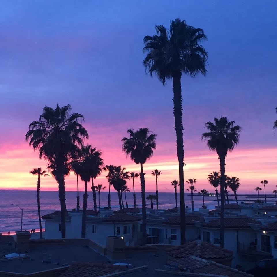 Oceanside sunset