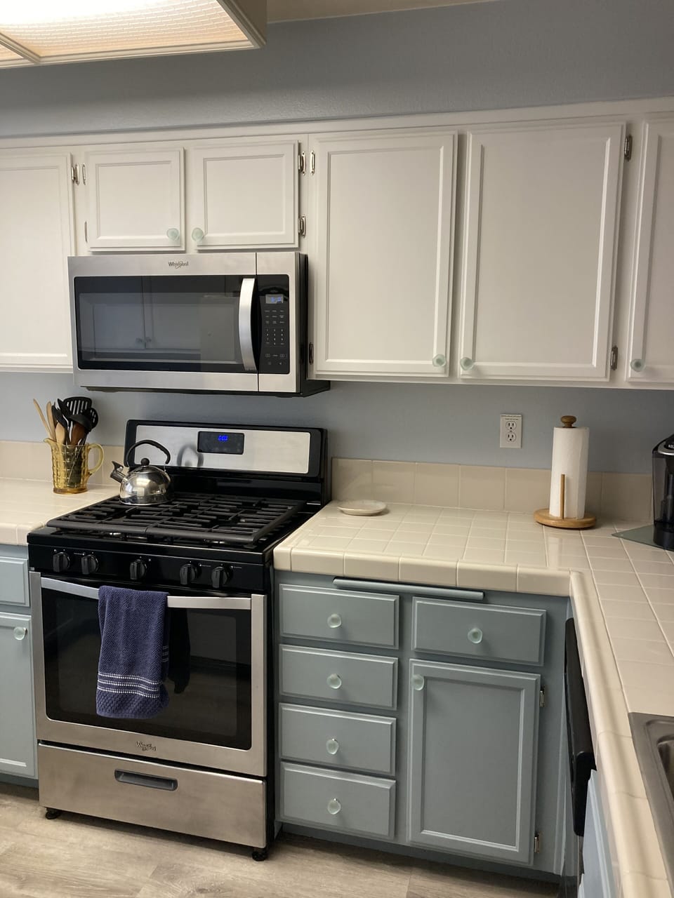 Kitchen with ample counter space