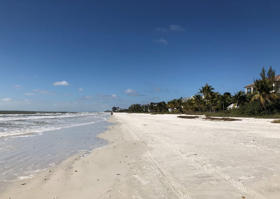 7 miles of sugar sand beach