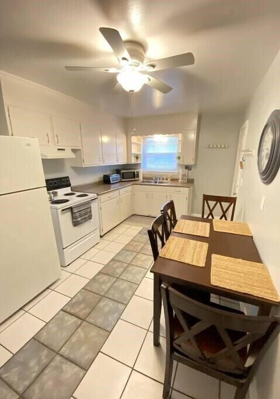 Prepare your favorite meals in our fully-stocked kitchen.