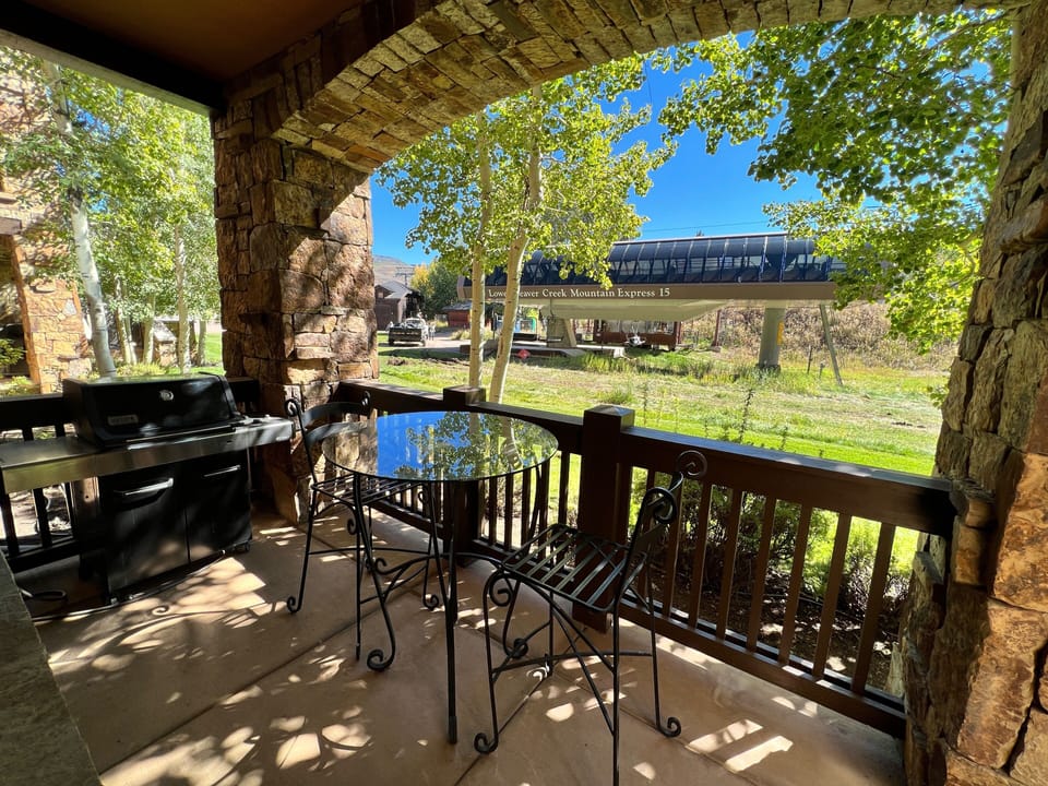 Deck with Gas Grill