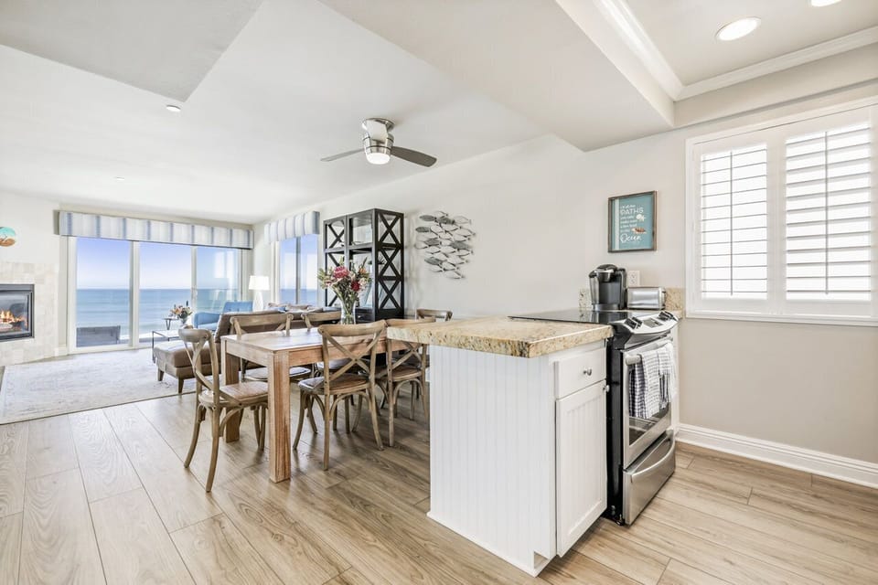 Fully stocked kitchen
