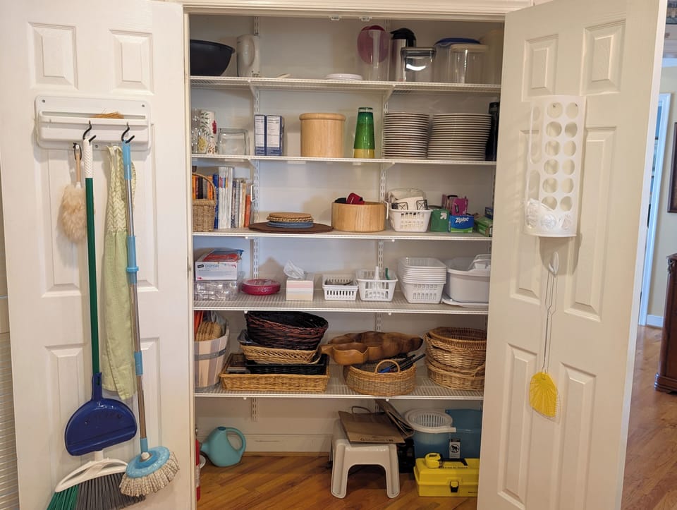 Fully stocked kitchen. Set up as a true home.