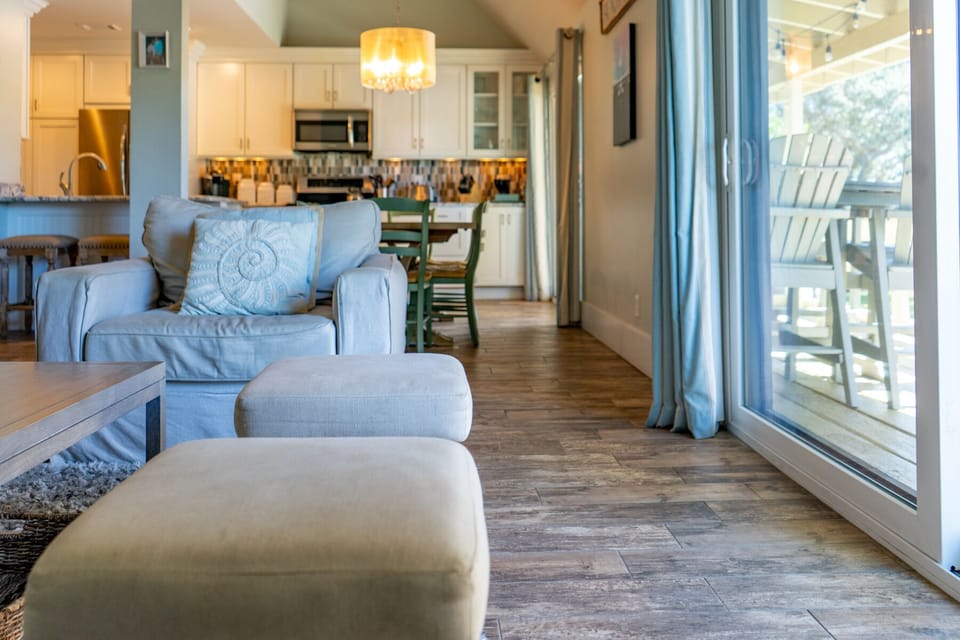 My floorplan was modified to be open and allow families to enjoy time together.