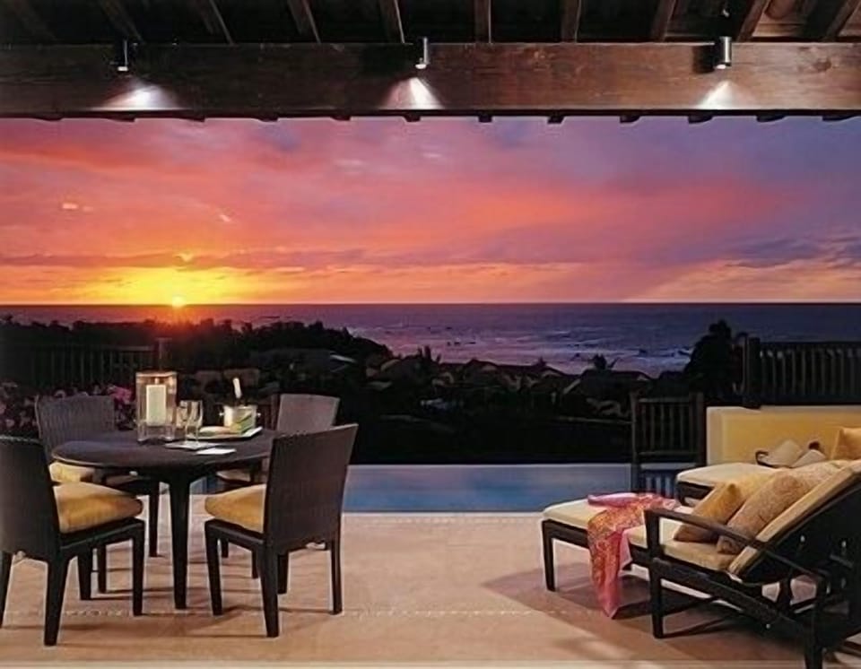 Sunset from the veranda of your private residence.