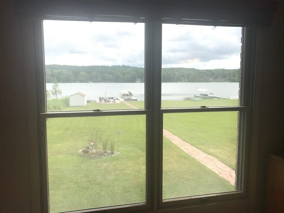 View from master bedroom
