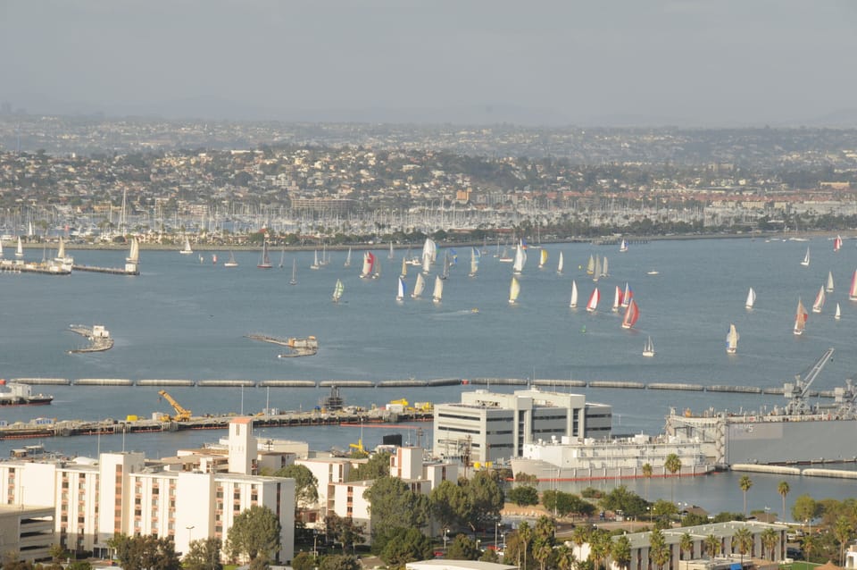 View from drive to Cabrillo Monument just a few miles away
