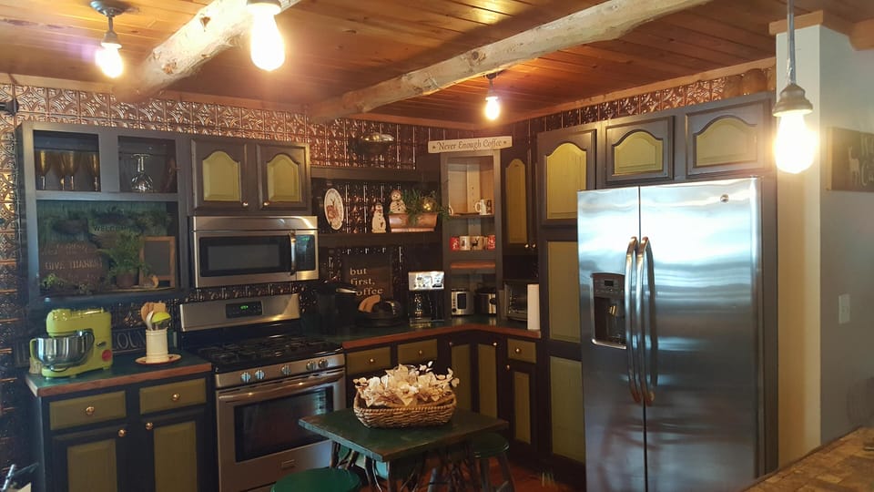 KITCHEN AT THE PRIVATE CABIN~