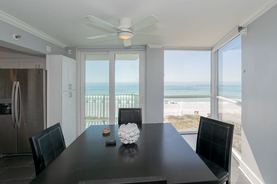 View From Dining Room Looking Out to the Gulf of Mexico.