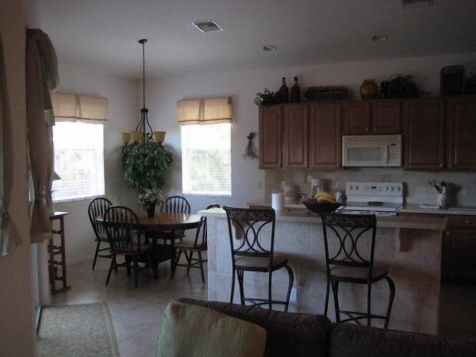 kitchen with eating area