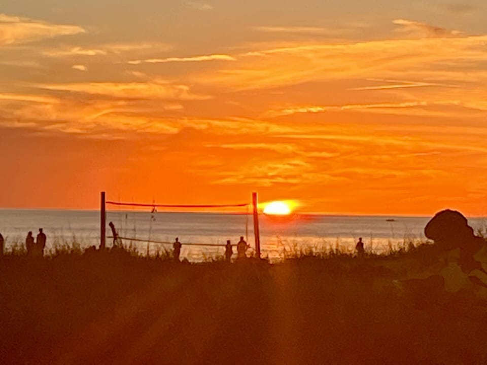 See gorgeous sunsets every night. 