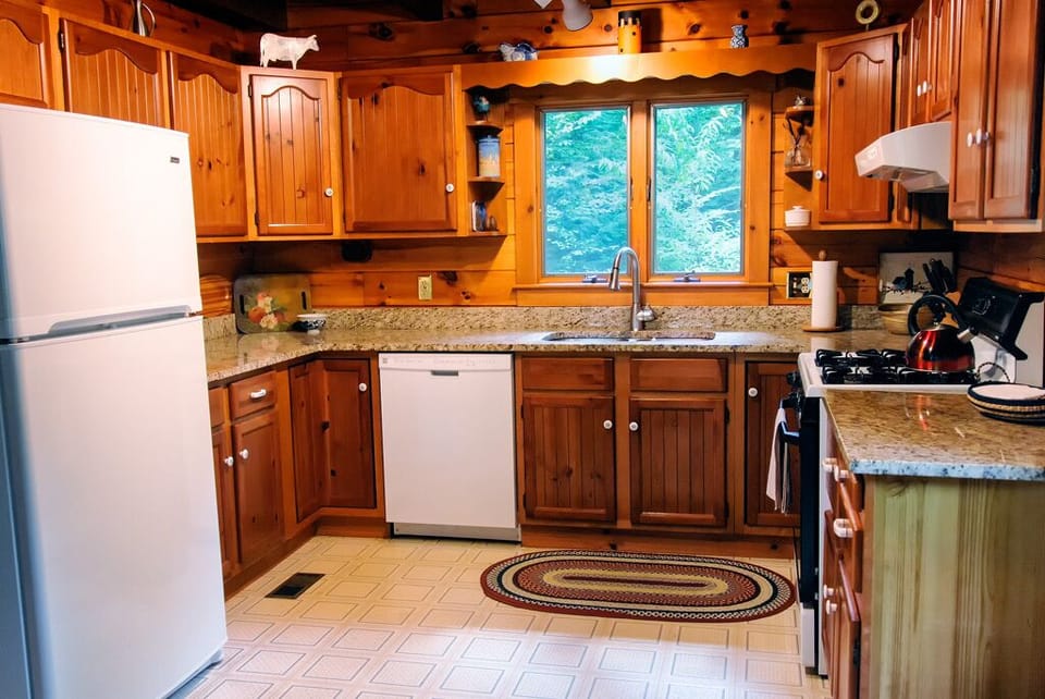 Kitchen has every amenity for the family chef and a very well stocked pantry.