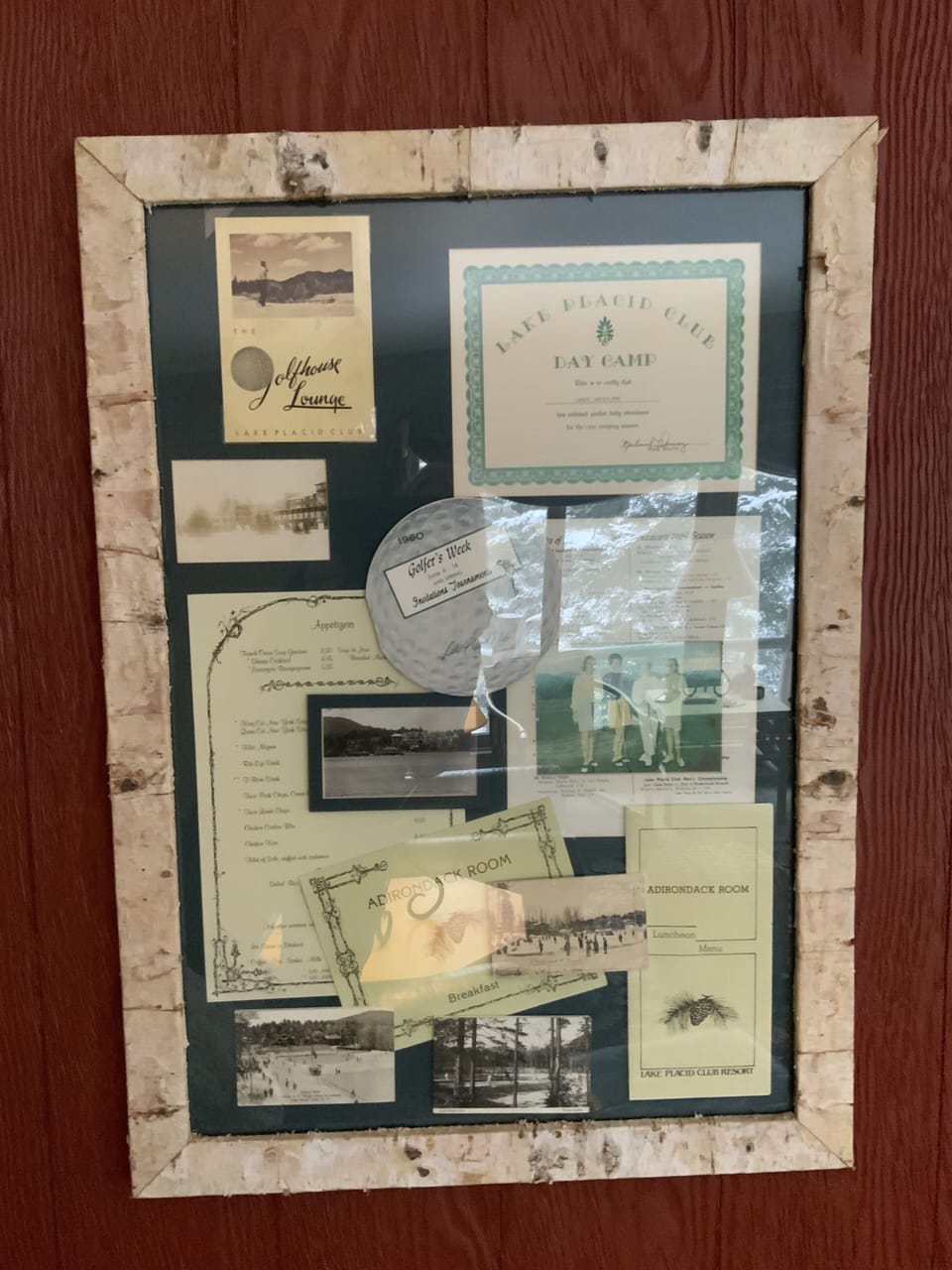 Lake Placid Club memorabilia