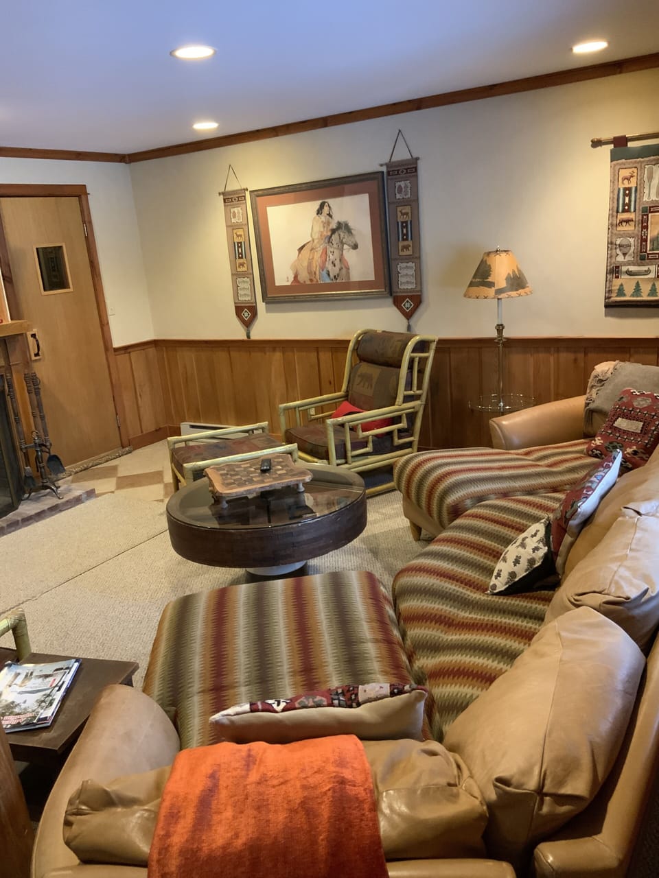 Family room and sauna