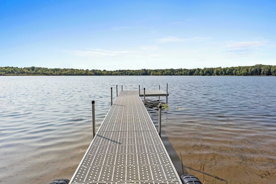 Ready to jump off the dock